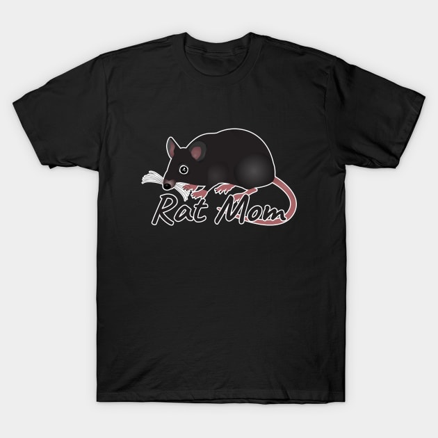 Rat Mom T-Shirt by LunaMay